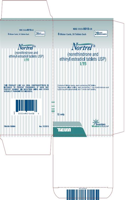 nortrel birth control side effects|Nortrel 1/35 (Norethindrone and Ethinyl Estradiol) .